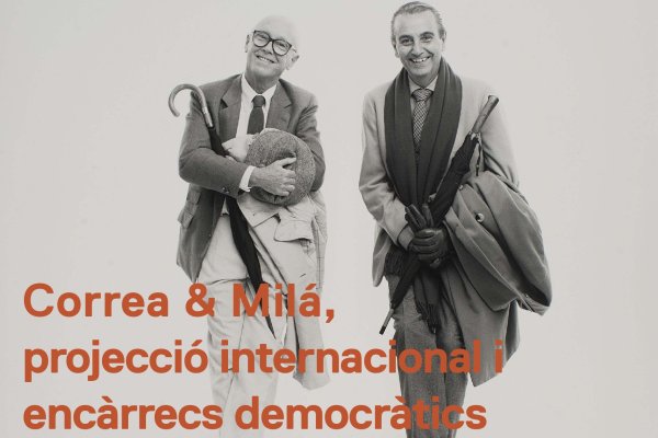 Conferencia sobre la exposición Correa Milá. En Perspectiva