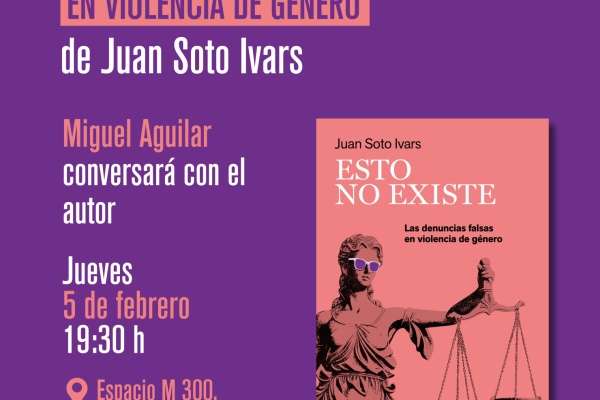 presentacion del libro de juan soto ivars esto no existe