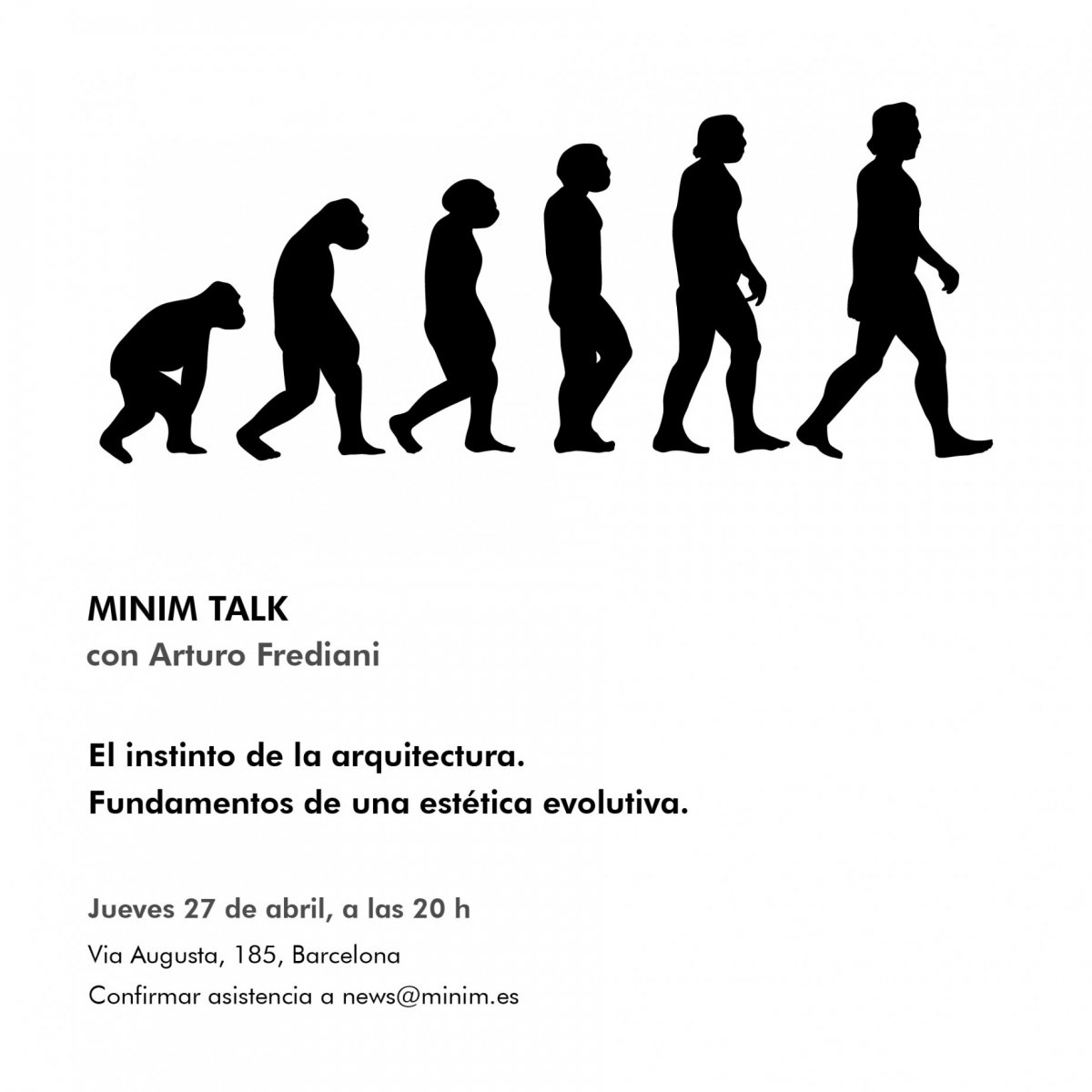 MINIM TALK El instinto de la arquitectura con Arturo Frediani