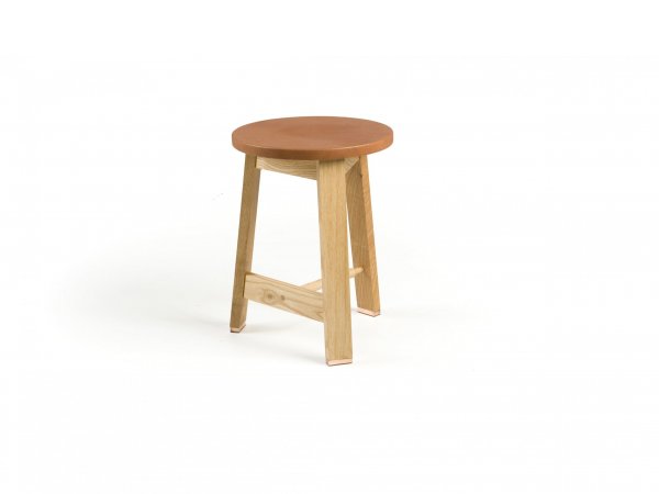 441S Upholstered Stool - taburete -Studioilse - de la espada - MINIM