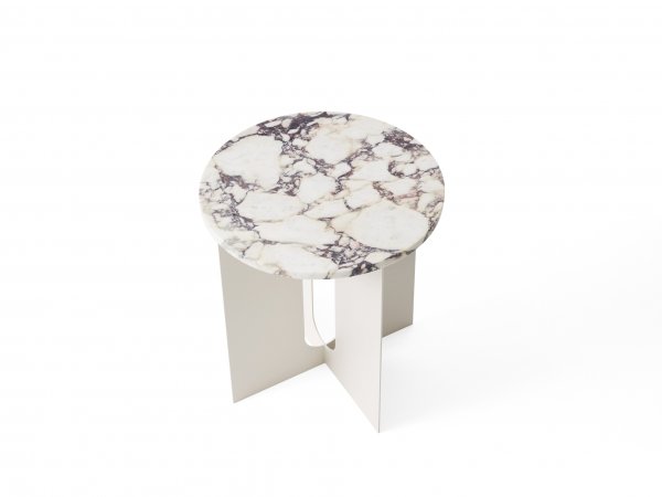 Androgyne Side Table - mesa auxiliar - MENU - MINIM - estructura blanca