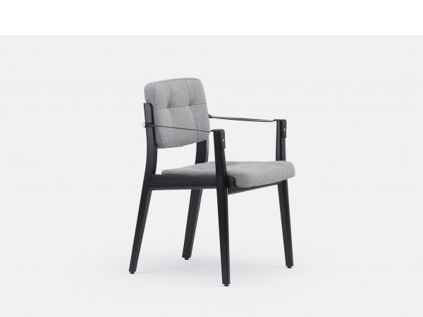 Capo Dining Armchair - Neri & Hu - silla de madera - color negro - delaespada - MINIM