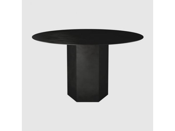 Epic_Coffee Table_Steel_mesa de centro de acero color negro_Gubi_MINIM