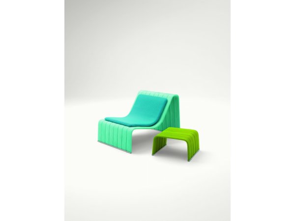 Frame - butaca - sillón - Paola Lenti - tejido Twiggy - MINIM