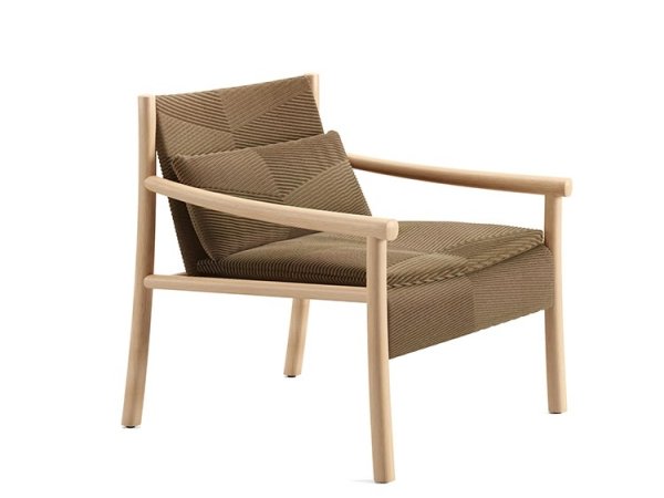 Kata - sillón lounge - madera de roble - Arper - MINIM - varios acabados