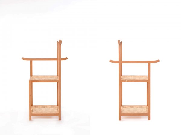 Majordomo - taburete de madera multiusos - Gebrueder Thonet Vienna - MINIM