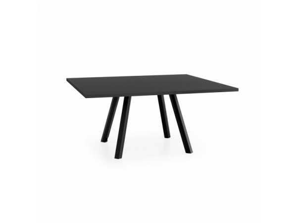 ORI - mesa cuadrada - La Palma - MINIM - mesa de comedor negra