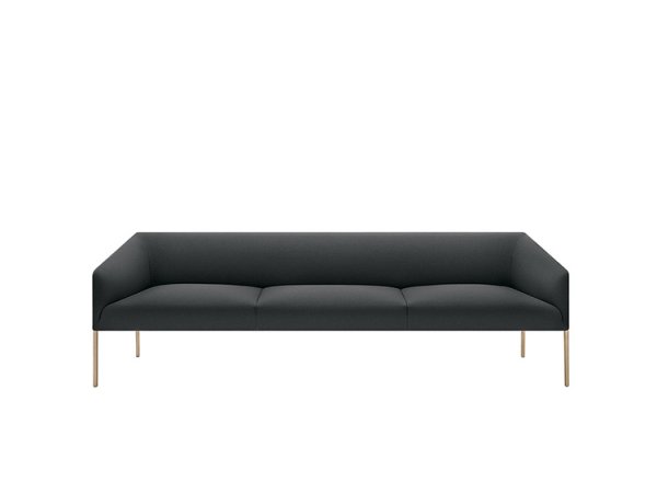 Saari - sofá - 2 o 3 plazas - Arper - MIMIM - sofá negro
