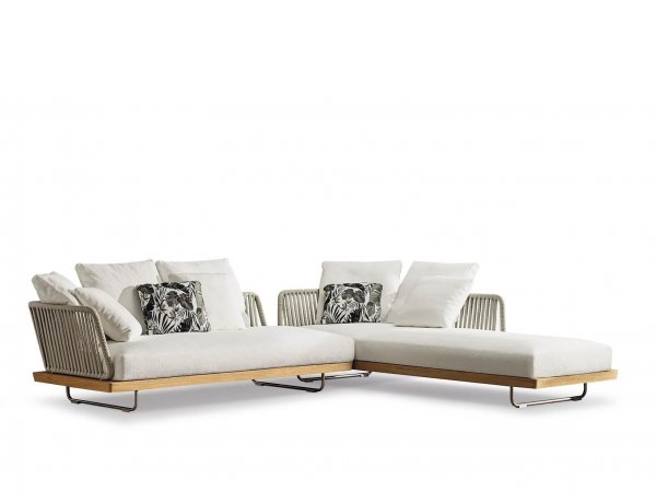 Sunray - sofá exterior - Minotti - MINIM - sofá modular