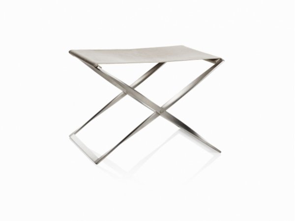 Taburete bajo Pk91 Fritz Hansen en Minim