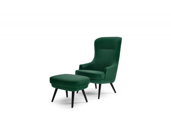 Walter Knoll - 375 butaca - Relaxing Chair con reposa pies - MINIM Showroom Madrid.