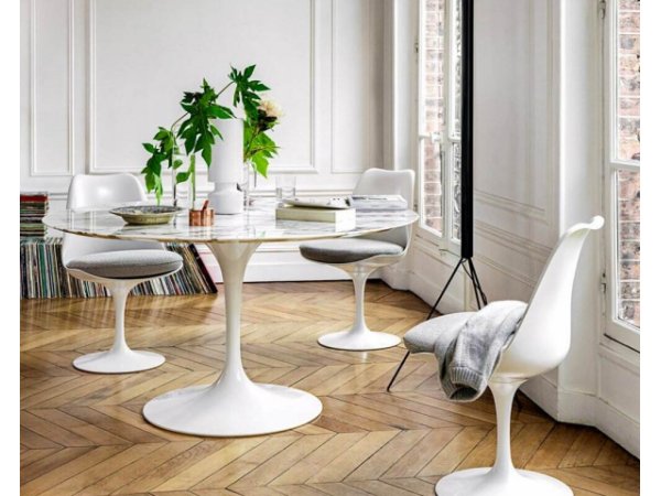 Saarinen Table - varios acabados - Knoll - MINIM - lifestyle sala de estar