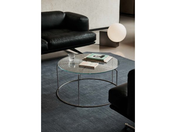 Wire Coffee Table Glass Top VP17 Verner Panton &tradition MINIM