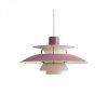 PH 3 1/2 -3 Amber coloured glass pendant, Louis Poulsen