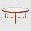 Adnet_CoffeeTable_mesa de centro_cuero marrón y cristal_Gubi_MINIM