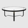 Adnet_CoffeeTable_mesa de centro_cuero negro y cristal_Gubi_MINIM