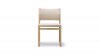 BM 61 - silla de madera y lino - fredericia - MINIM - frontal