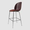 Beetle_Bar Chair_taburete_cromado_asiento rosa oscuro_GUBI_MINIM.