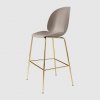 Beetle_Bar Chair_taburete_latón_asiento beige_GUBI_MINIM