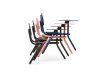 Bistroo - mesa con taburetes incorporados - muebles exterior - extremis - MINIM - mesa varios colores - apilables