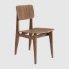 C-Chair_silla de comedor_Silla de madera_nogal americano_Gubi_MINIM