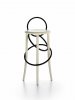 CIRQUE - taburete alto - Gebrueder Thonet Vienna - MINIM - frontal