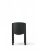 Chair 300 _ Silla de roble - Karakter - MINIM - silla en negro y verde