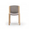 Chair 300 _ Silla de roble - Karakter - MINIM - tapizado gris claro