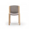 Chair 300 _ Silla de roble - Karakter - MINIM - tapizado gris claro