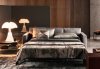 Sofá - sofá cama gris - Deep Suitcase - Minotti - MINIM - lifestyle salón