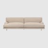 Flaneur_Sofa 2 plazas_varios tapizados_GUBI_MINIM_sofá con reposabrazos