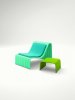 Frame - butaca - sillón - Paola Lenti - tejido Twiggy - MINIM