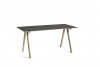 HAY_CPH10 Desk_escritorio_L160xW80 black lino_matt lacquer oak base_negro y roble placado_MINIM Showroom_Barcelona_Madrid