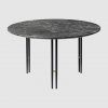 IOI_Coffee Table_ mesa auxiliar de mármol negro y gris _ Gubi _ MINIM