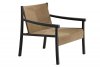 Kata - sillón lounge - madera de roble en negro - Arper - MINIM - varios acabados