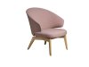 Let - Armchair - butaca rosa - Fritz Hansen - MINIM