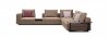 Living Landscape 755 - sofá modular - Walter Knoll - MINIM - sofá con mesa auxiliar