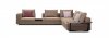 Living Landscape 755 - sofá modular - Walter Knoll - MINIM - sofá con mesa auxiliar