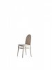 MORRIS - silla blanca con respaldo bajo - Gebrüder Thonet Vienna - MINIM