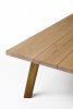 Mesa RYOBA_Porro_tablero de madera maciza_cerezo europeo_patas metal_MINIM Showroom_Madrid_Barcelona_artesanía