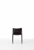 PORRO - Silla VOYAGE_madera de arce_color negro_piel_MINIM Showroom_Barcelona_Madrid