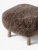 Pouf ATD1 _ borreguito - Sheepskin - color marrón - andtradition - MINIM