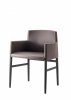 Silla PIOGGIA_Porro_Silla acolchada_silla comedor_silla cocina_silla oficina_MINIM Showroom_Madrid_Barcelona_silla gris