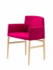 Silla PIOGGIA_Porro_Silla acolchada_silla comedor_silla cocina_silla oficina_MINIM Showroom_Madrid_Barcelona_silla rosa