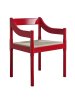 Silla_Carimate - color rojo_ Red - Fritz Hansen - MINIM