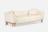 Sofa Eight Armless - Neri&amp;amp;Hu - patas de nogal - sofá blanco -delaespada-MINIM