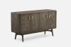 Solo Wide 4 Door Cabinet-Neri&Hu-madera de nogal-delaespada-MINIM