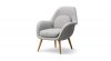 Swoon Lounge Petit - butaca gris claro - fredericia - MINIM