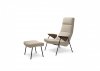 Walter Knoll-Classic_Edition-Votteler_Chair- butaca - blanco + reposapiés - showroom MINIM - Madrid y Barcelona