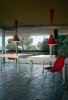 diabolo-suspension lamp-lámpara de techo-flos-color rojo - MINIM - lifestyle oficina